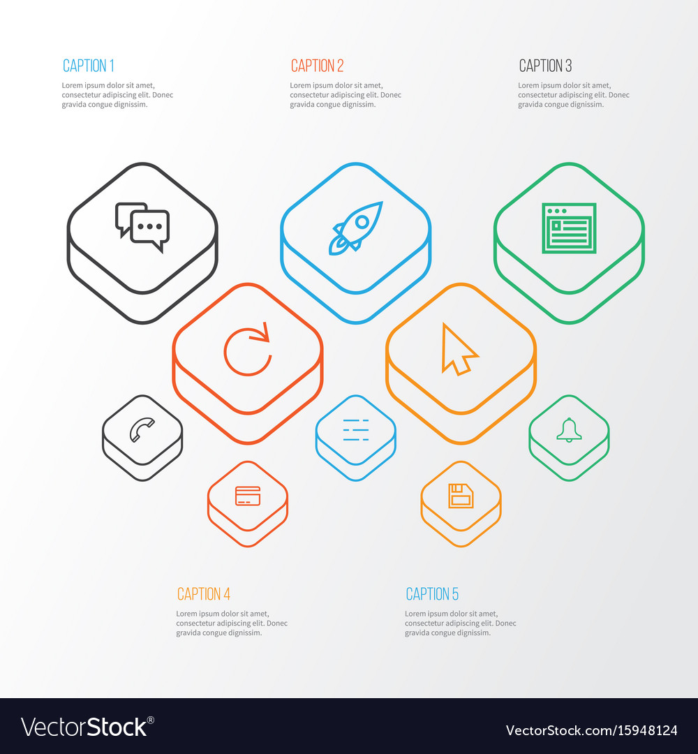 User outline icons set collection of reload