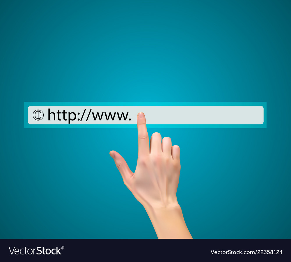 Web browser vector image Web browser