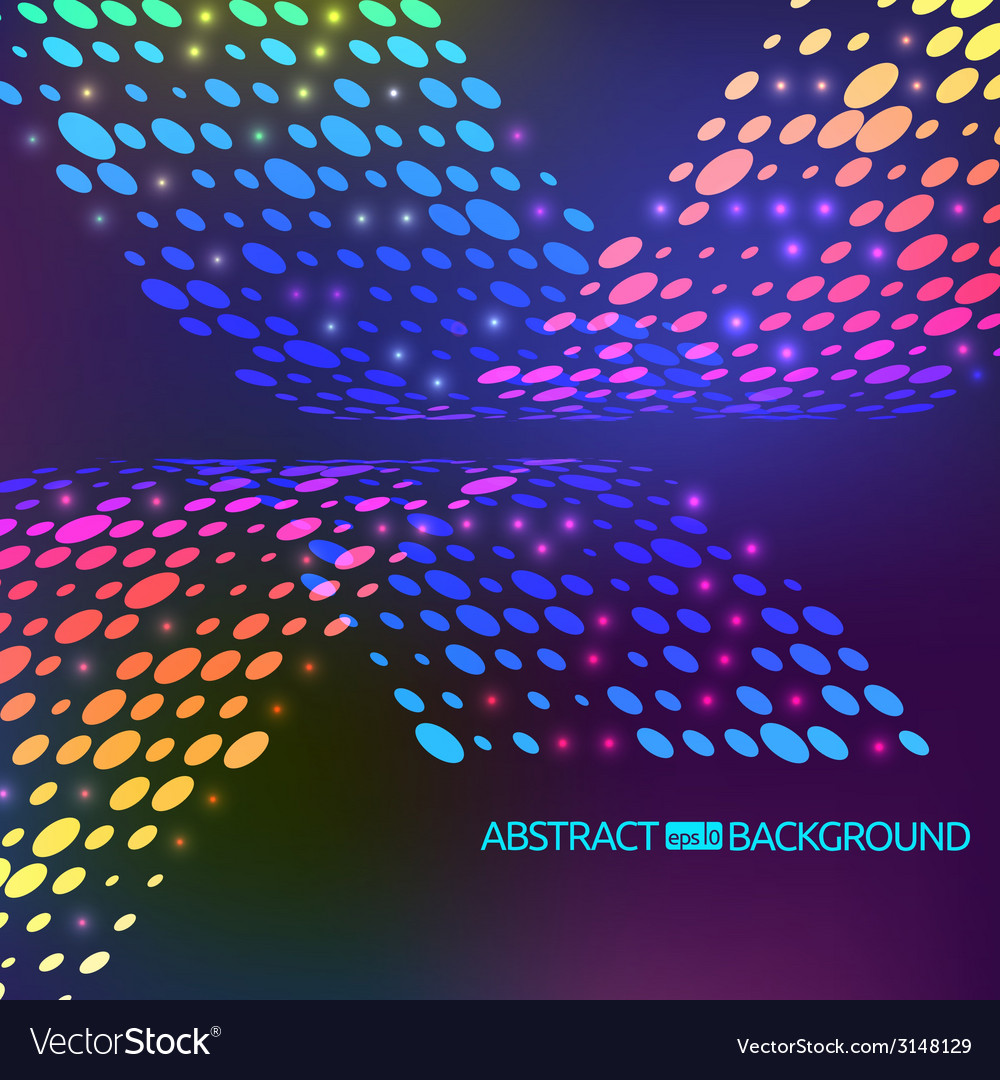 Abstract background with circles
