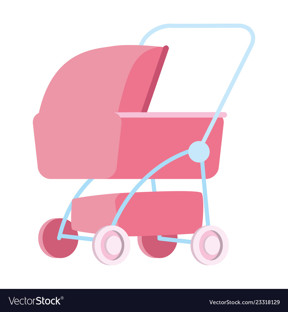 Baby pram icon Royalty Free Vector Image - VectorStock