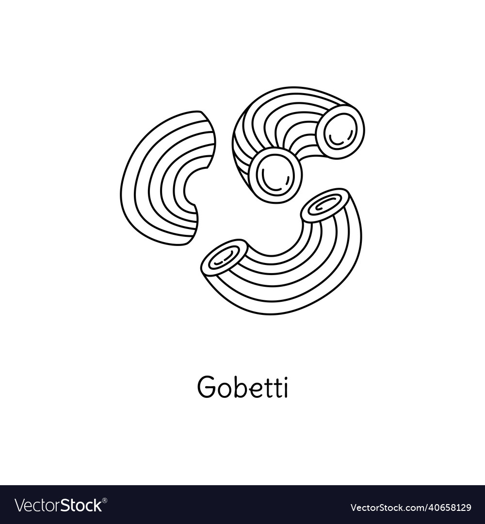 Gobetti pasta doodle sketch