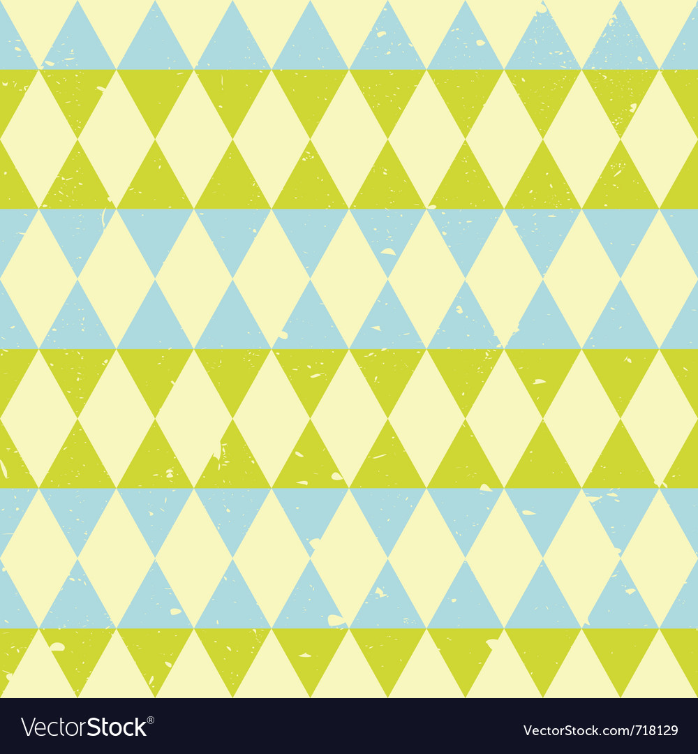 Retro triangle pattern