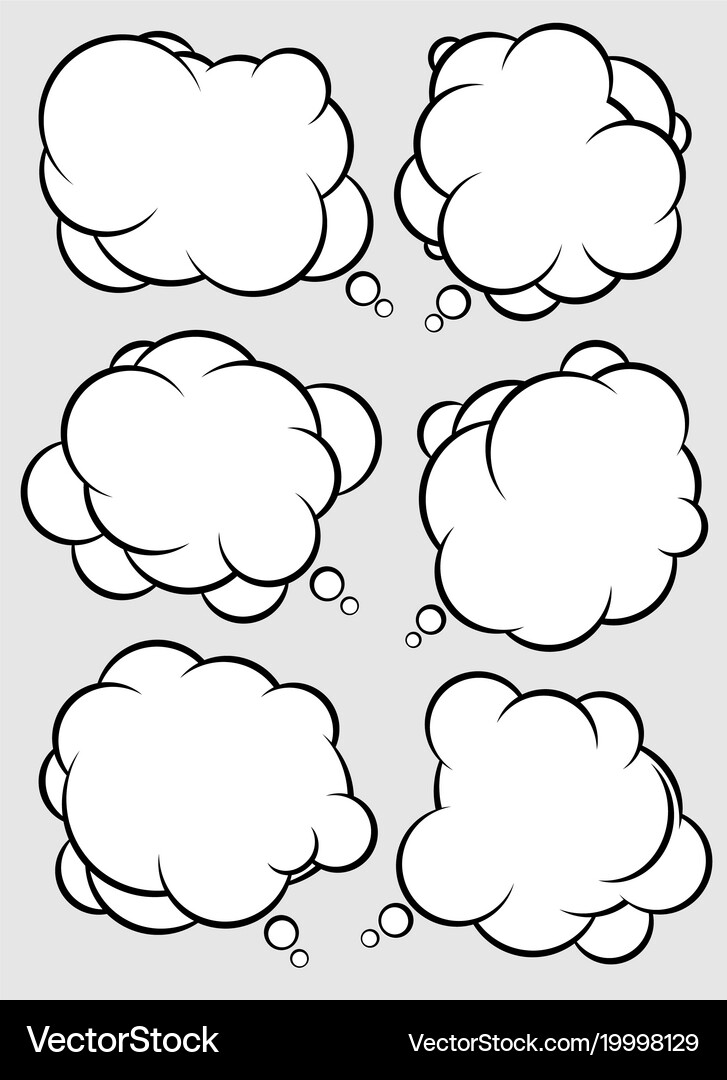 Talking bubbles Royalty Free Vector Image - VectorStock