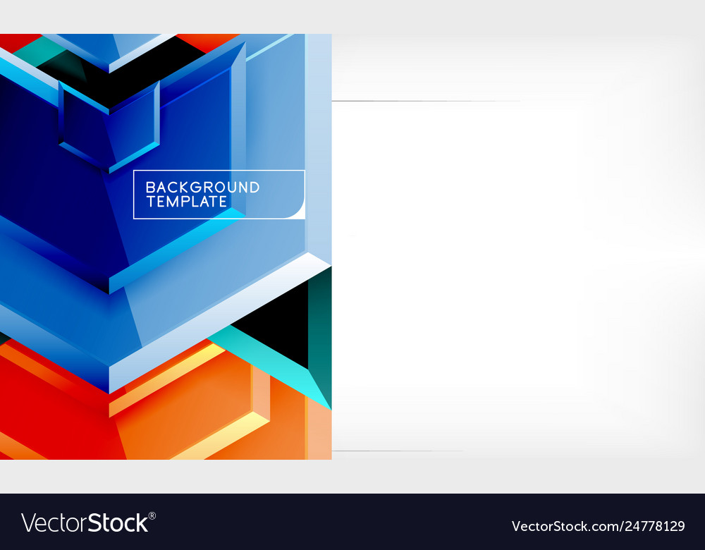 Techno arrow background template design Vector Image Techno arrow background template design