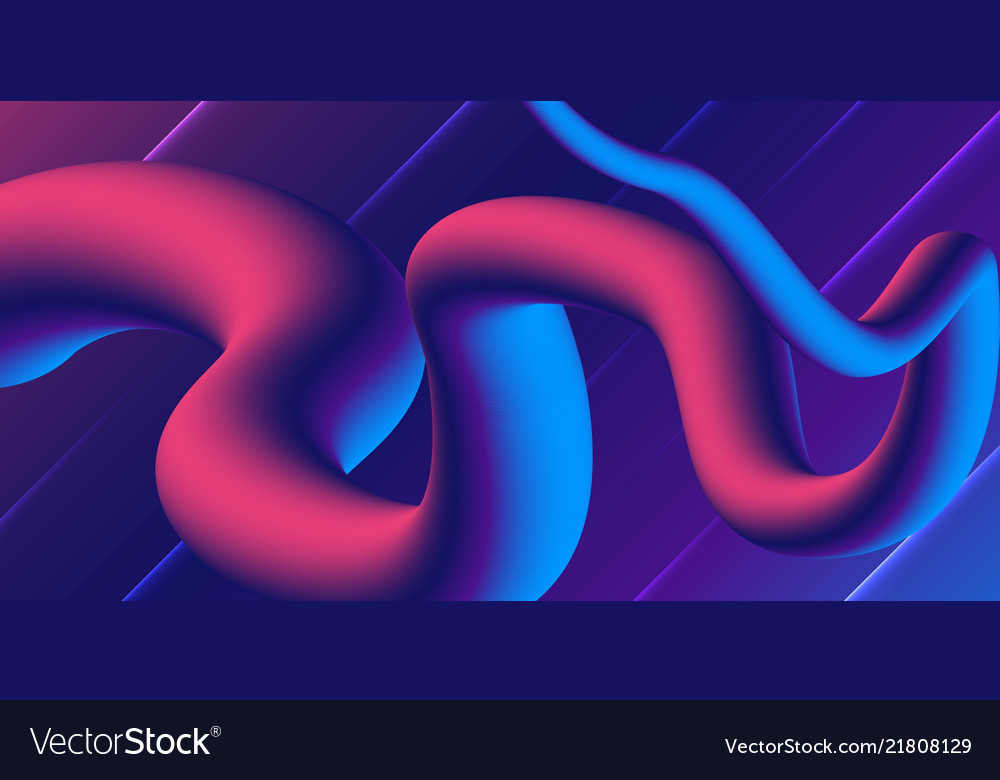 Wave flow shape abstract background modern vector image Wave flow shape abstract background modern