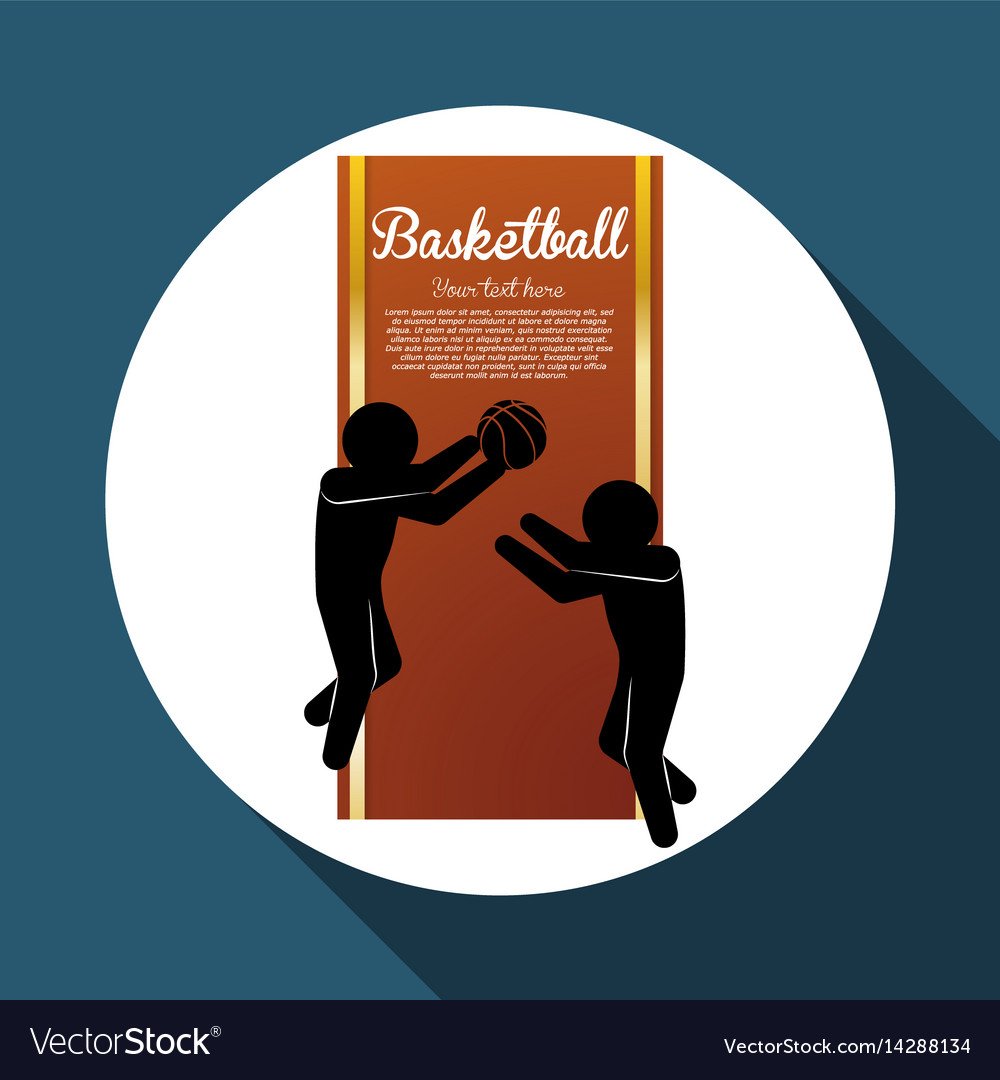 Basketball design sport icon white background