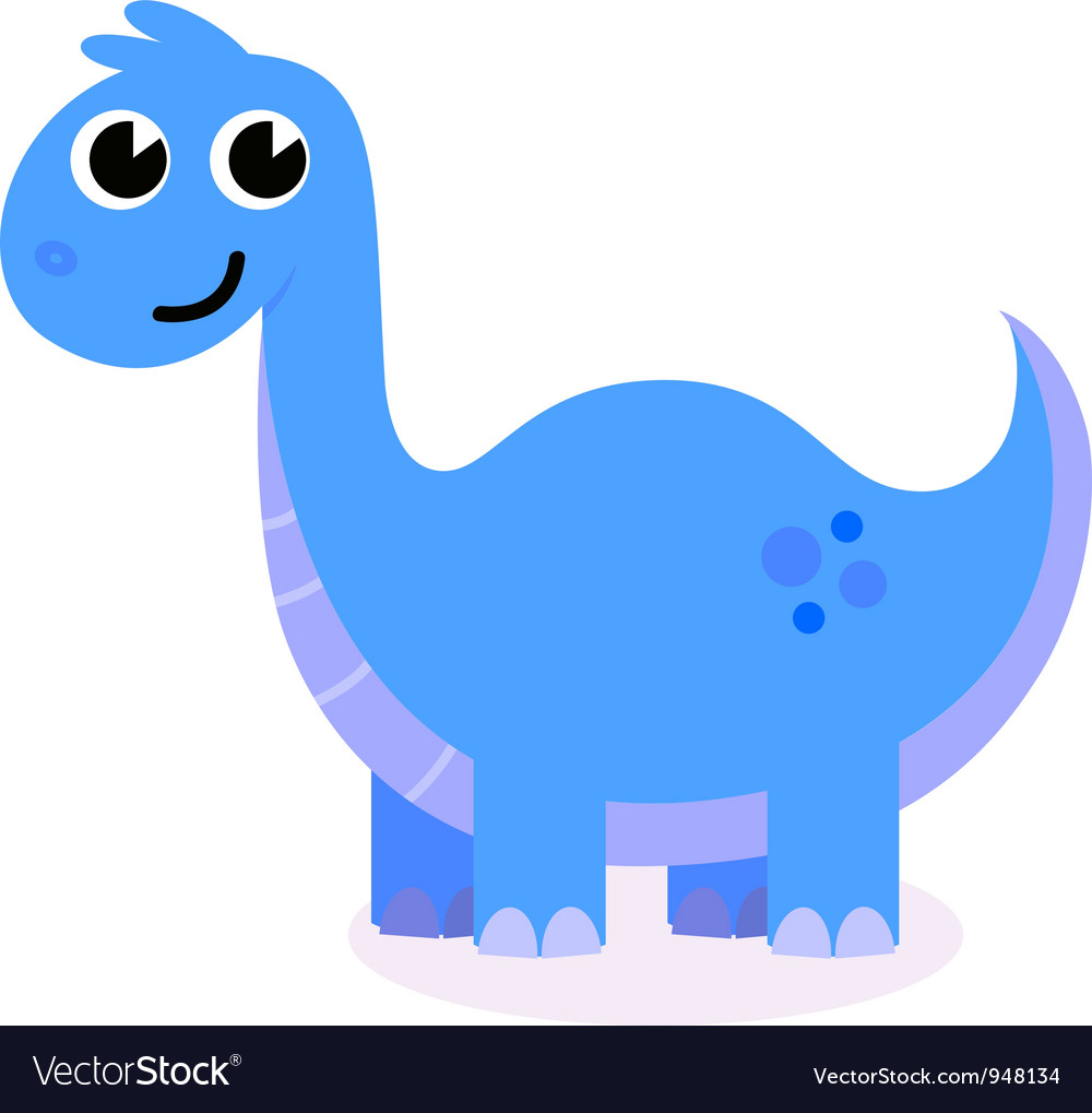 Download Cute dinosaur Royalty Free Vector Image - VectorStock