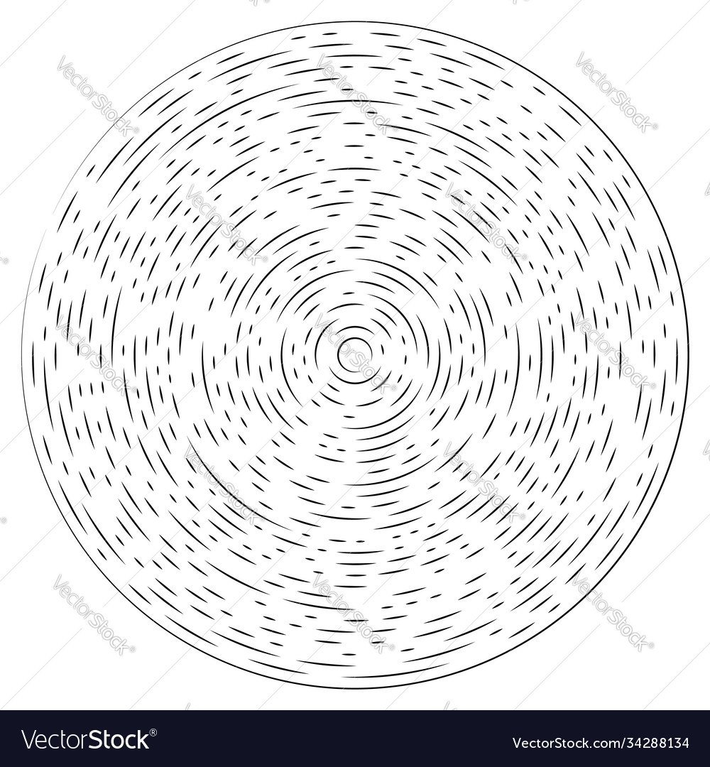Radial radiating lines abstract burst element