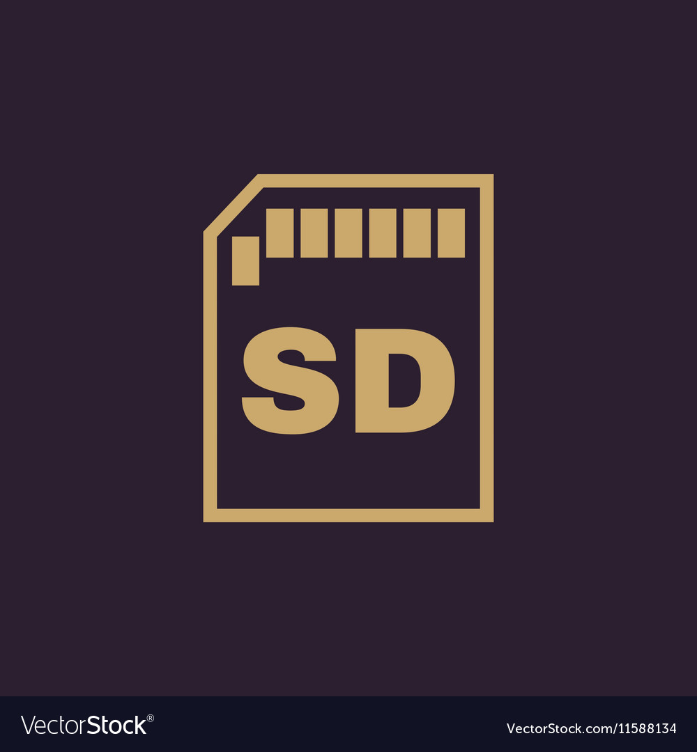 Sd card icon transfer and connection data