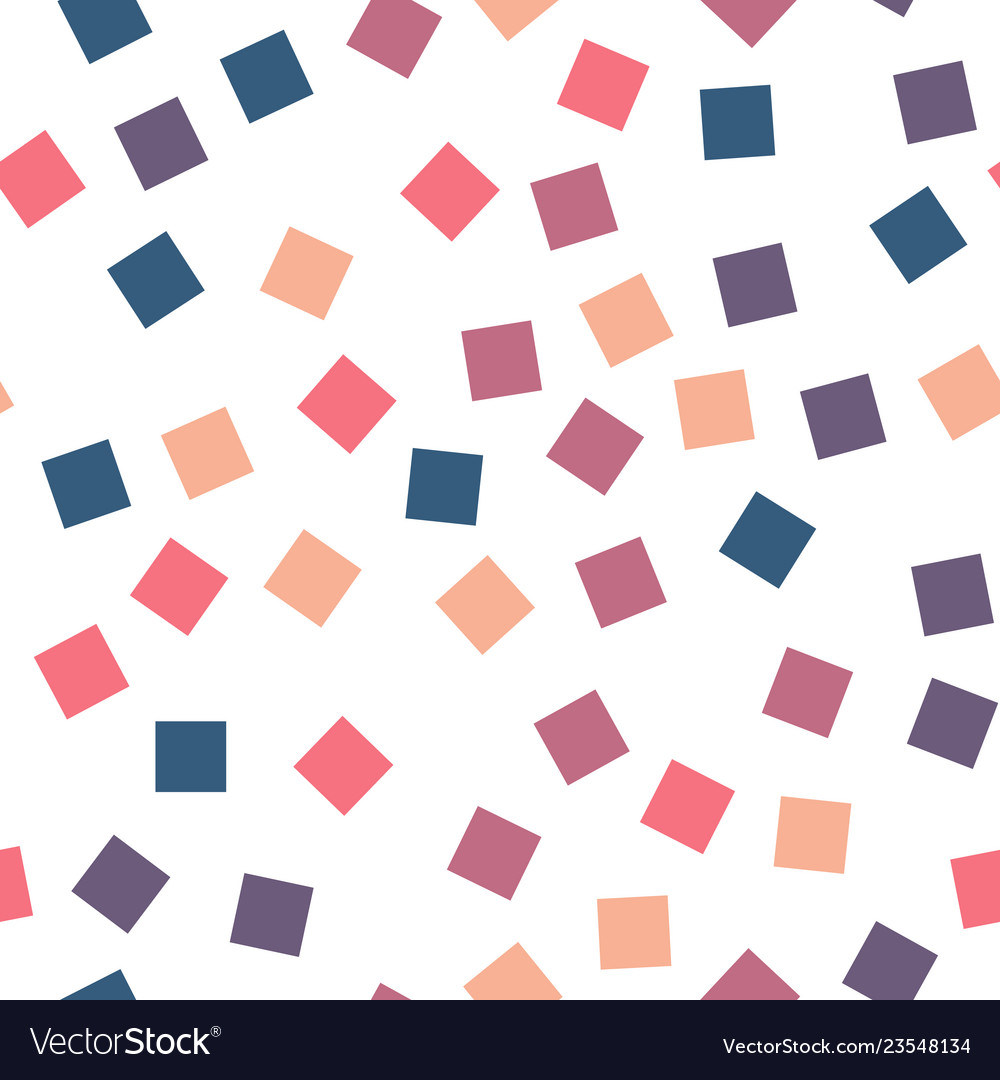 Seamless abstract geometric pattern of squares vector image Seamless abstract geometric pattern of squares