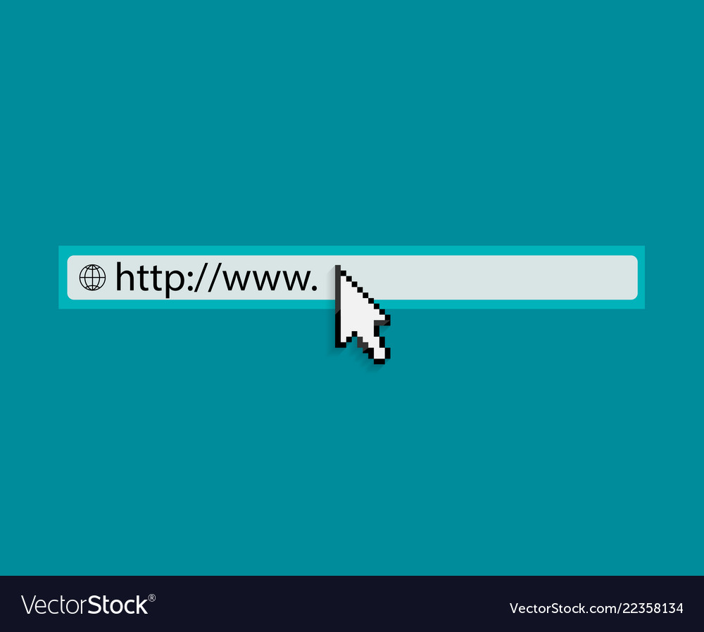 Web browser vector image Web browser