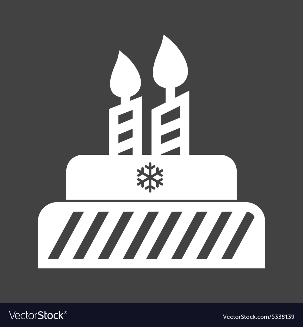 Birthday Cake Royalty Free Vector Image - VectorStock