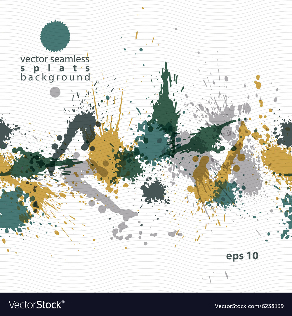 Colorful splattered web design repeat pattern art