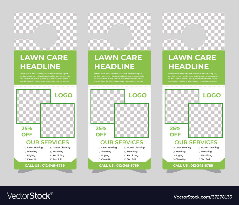  Lawn Care Door Hanger Template Printable Word Searches