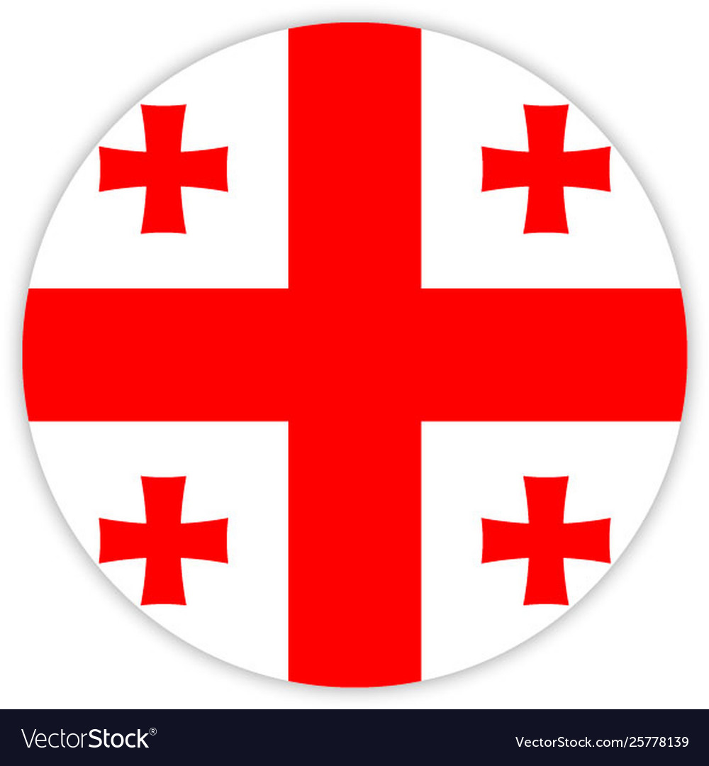 Simple round flag
