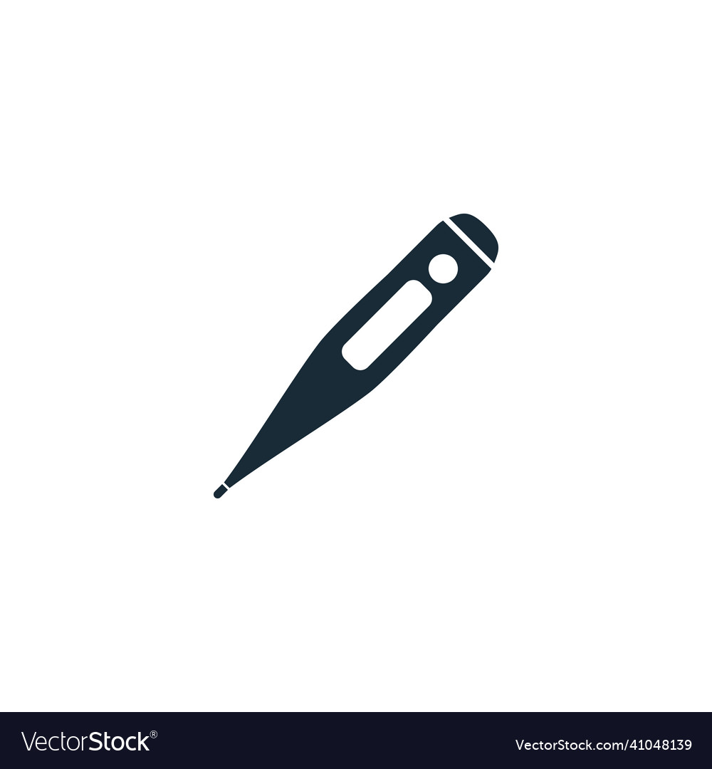 Thermometer icon design template elements
