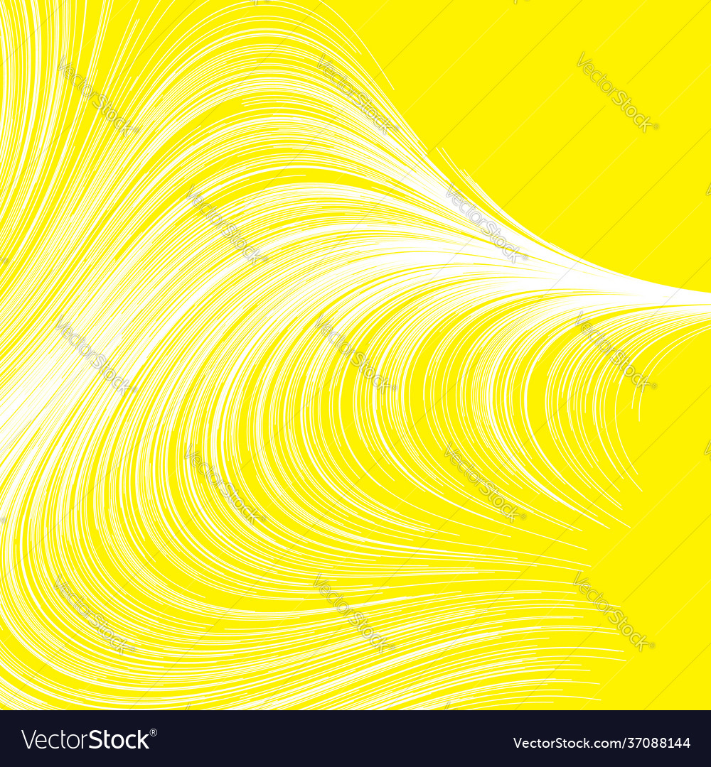 Abstract colorful render random wavy curvy vector image Abstract colorful render random wavy curvy