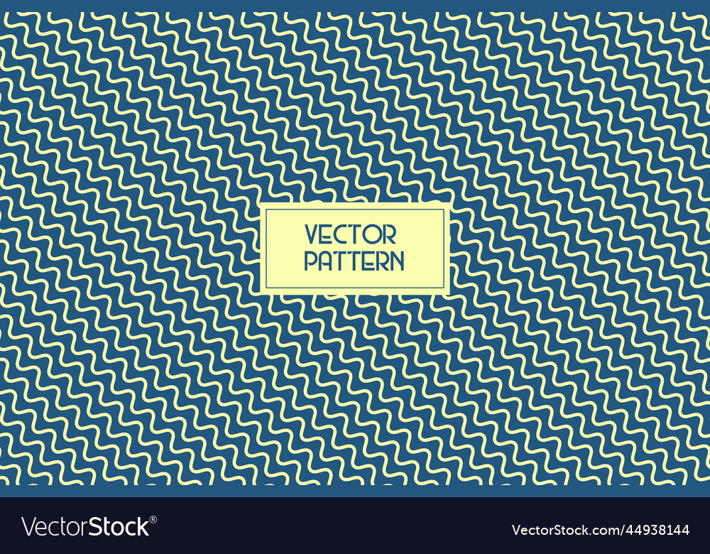 Diagonal wavy line pattern