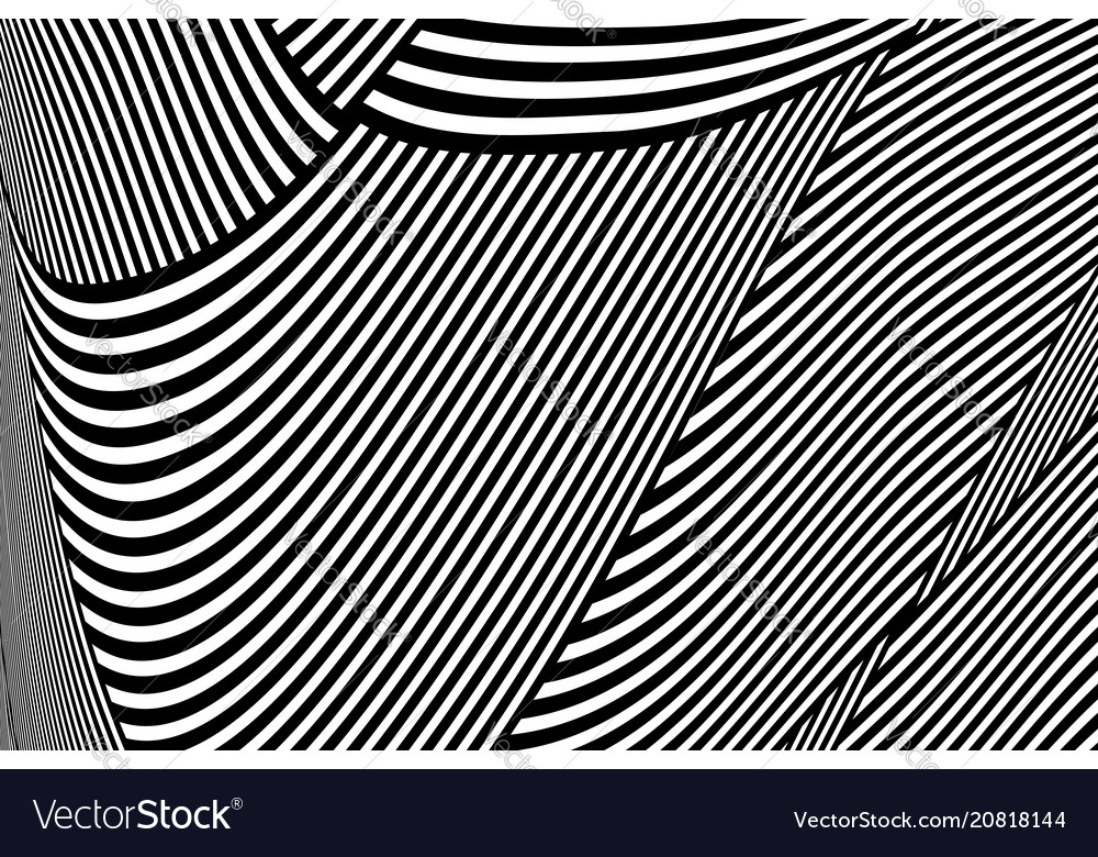 Dynamic Op Art Pattern