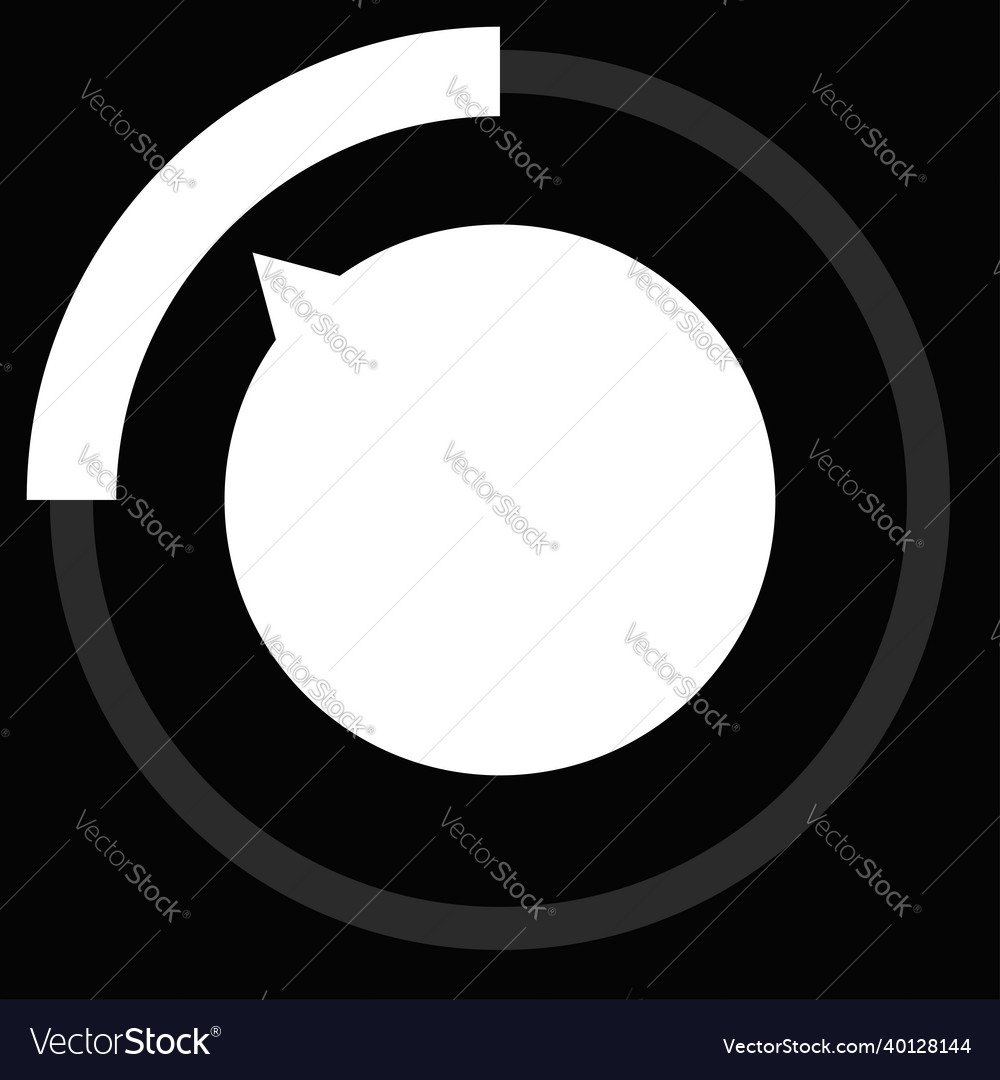 Gauge meter dial icon with different number vector image Gauge meter dial icon with different number