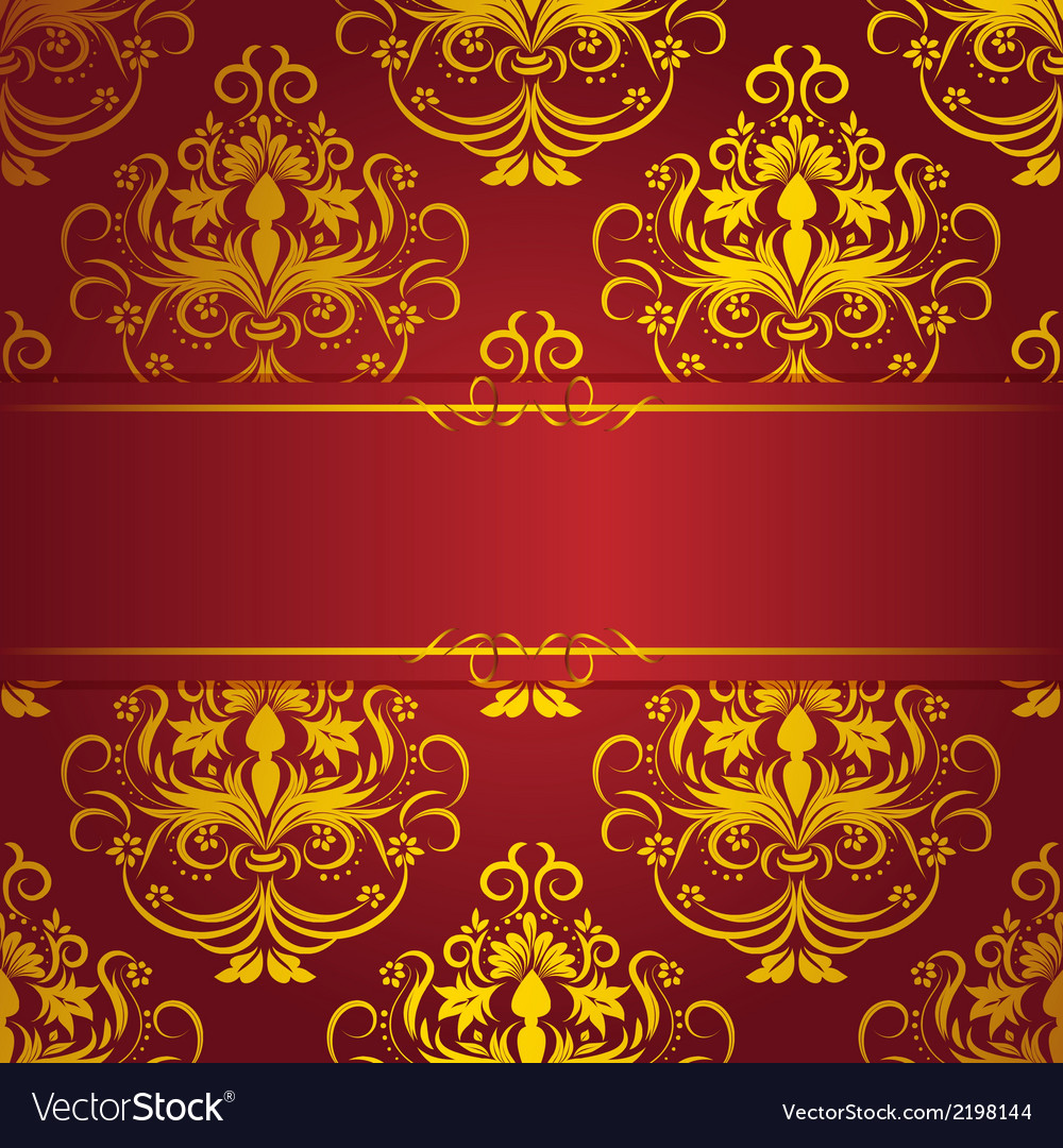 Gold card Royalty Free Vector Image - VectorStock