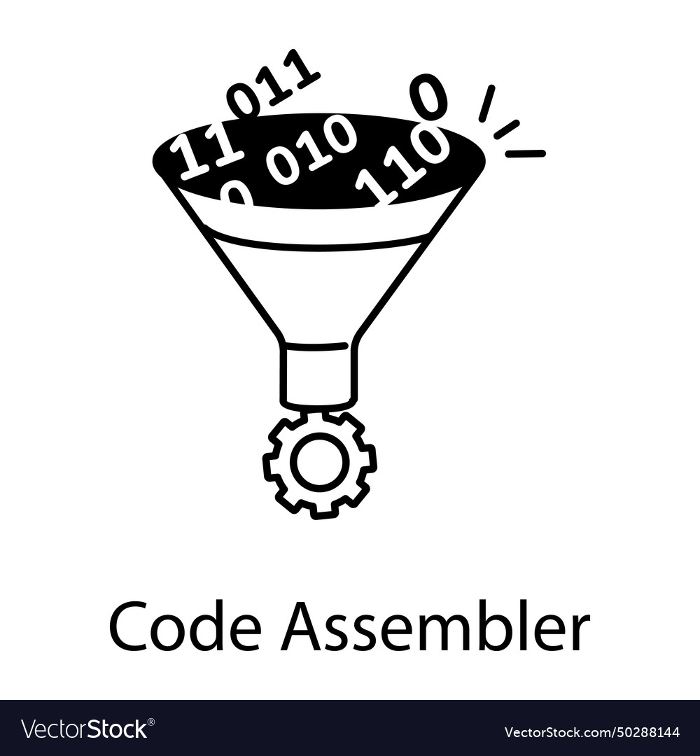Lineare Stil Web-Programmiersymbol
