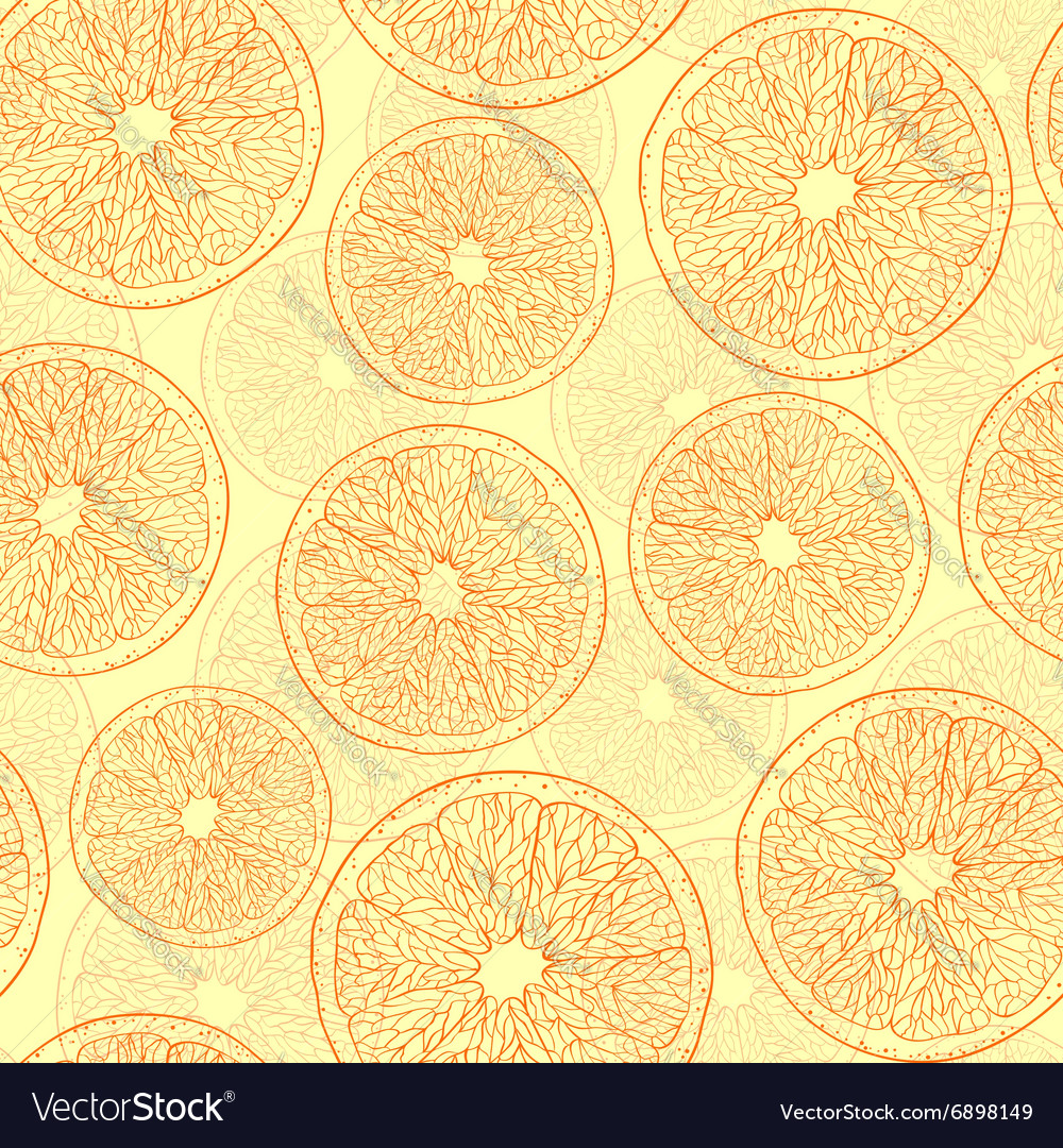 Abstract oranges