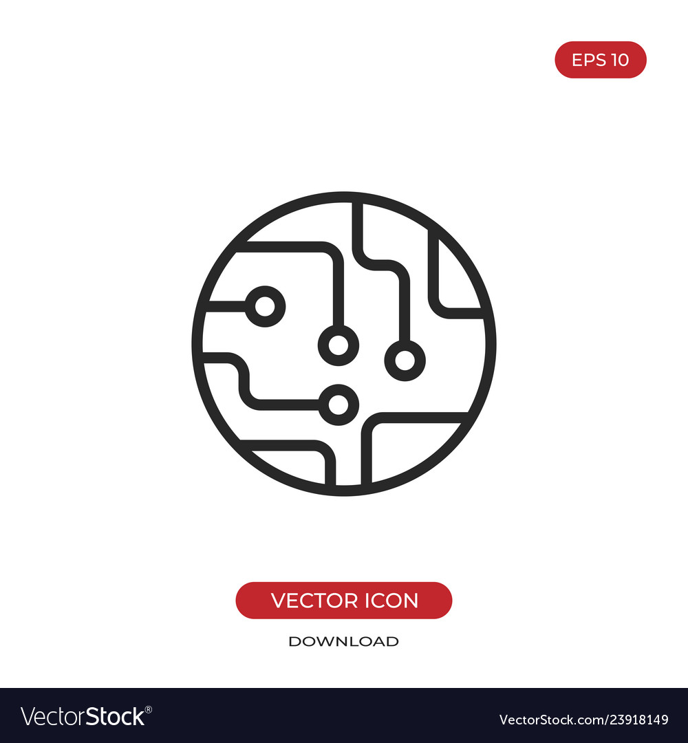 Circuit board icon