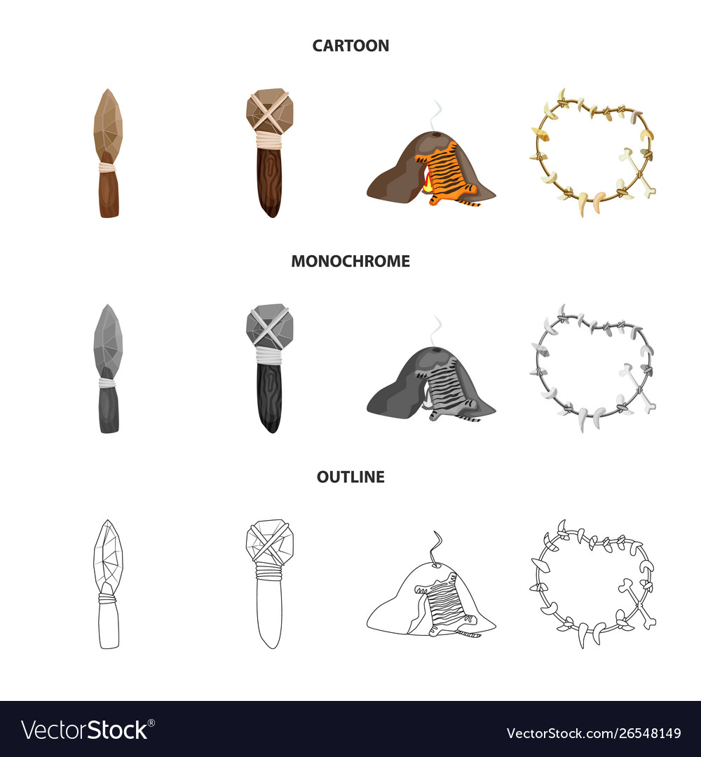 Isolated object evolution and prehistory symbol