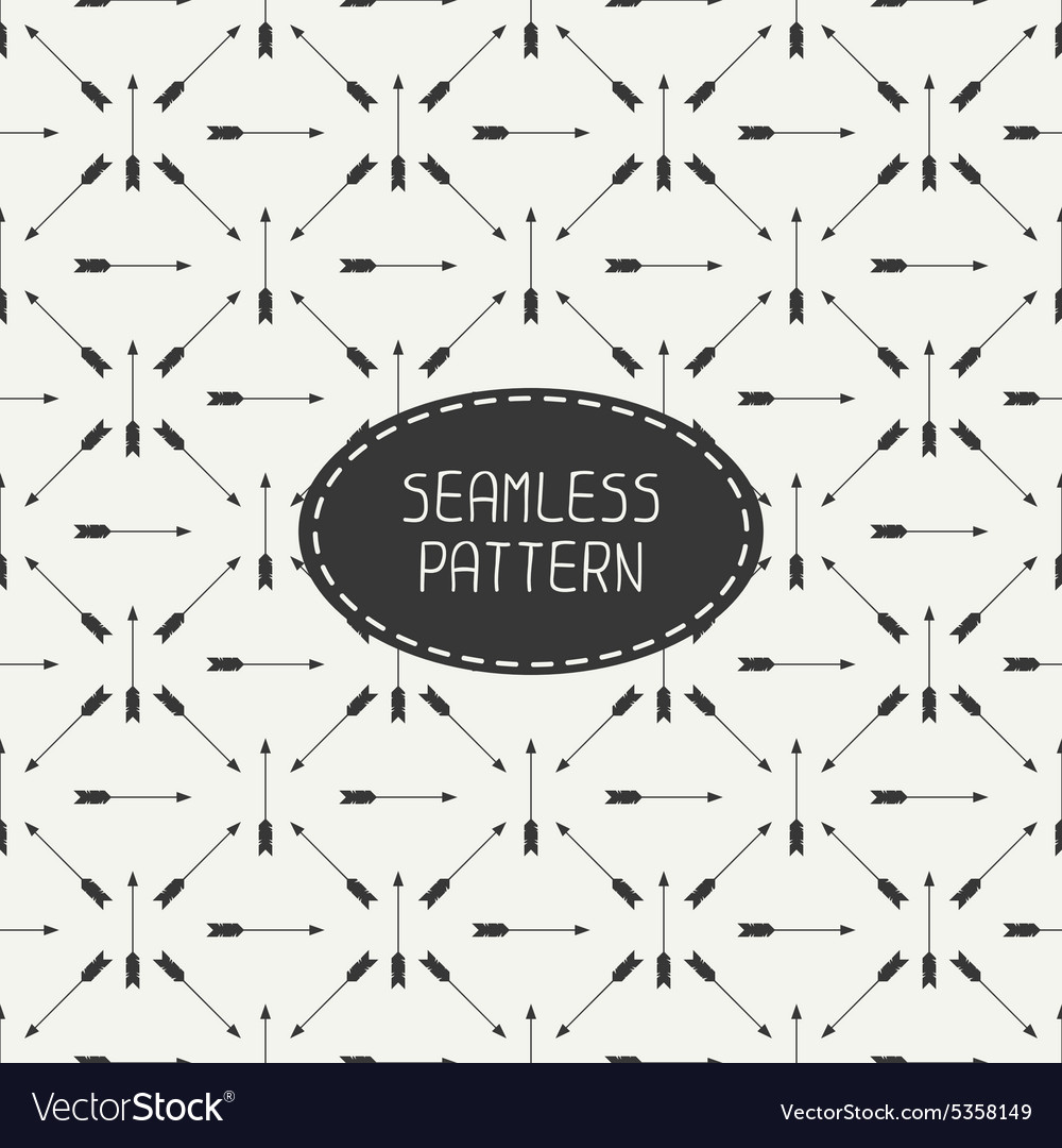 Monochrome Arrow Pattern