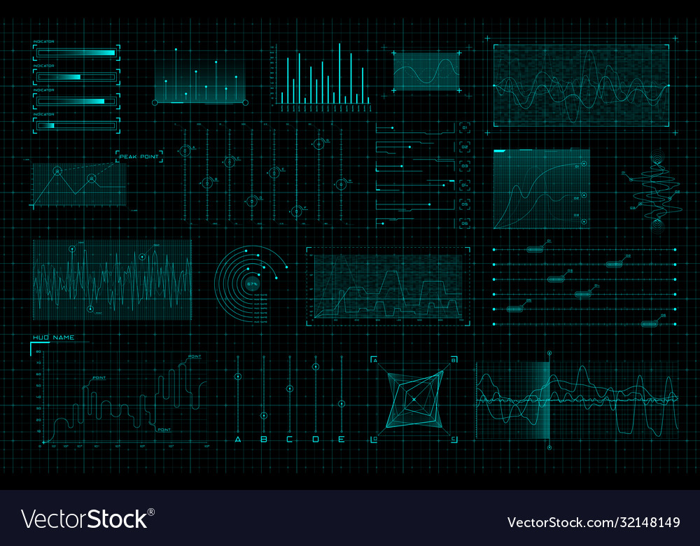 Sci-Fi HUD Interface Elements