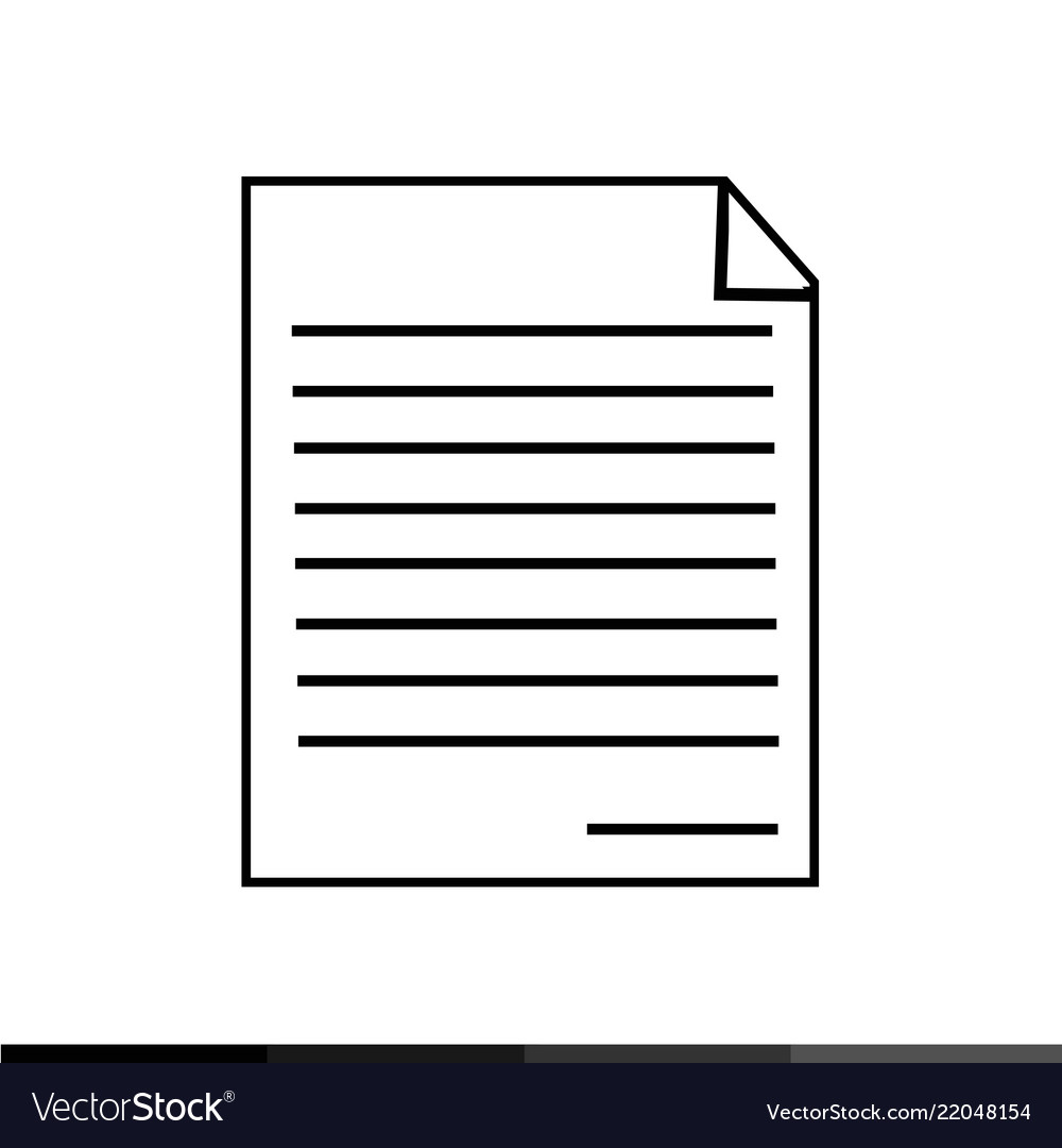 Document format icon design