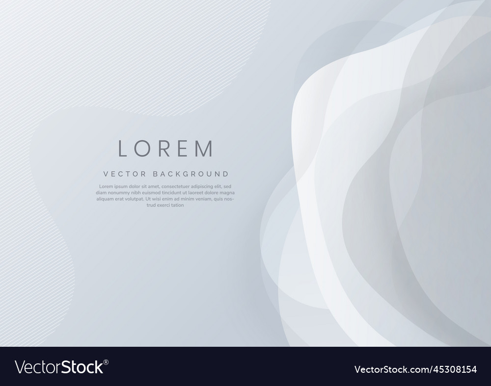 Grey Gradient Waves Background