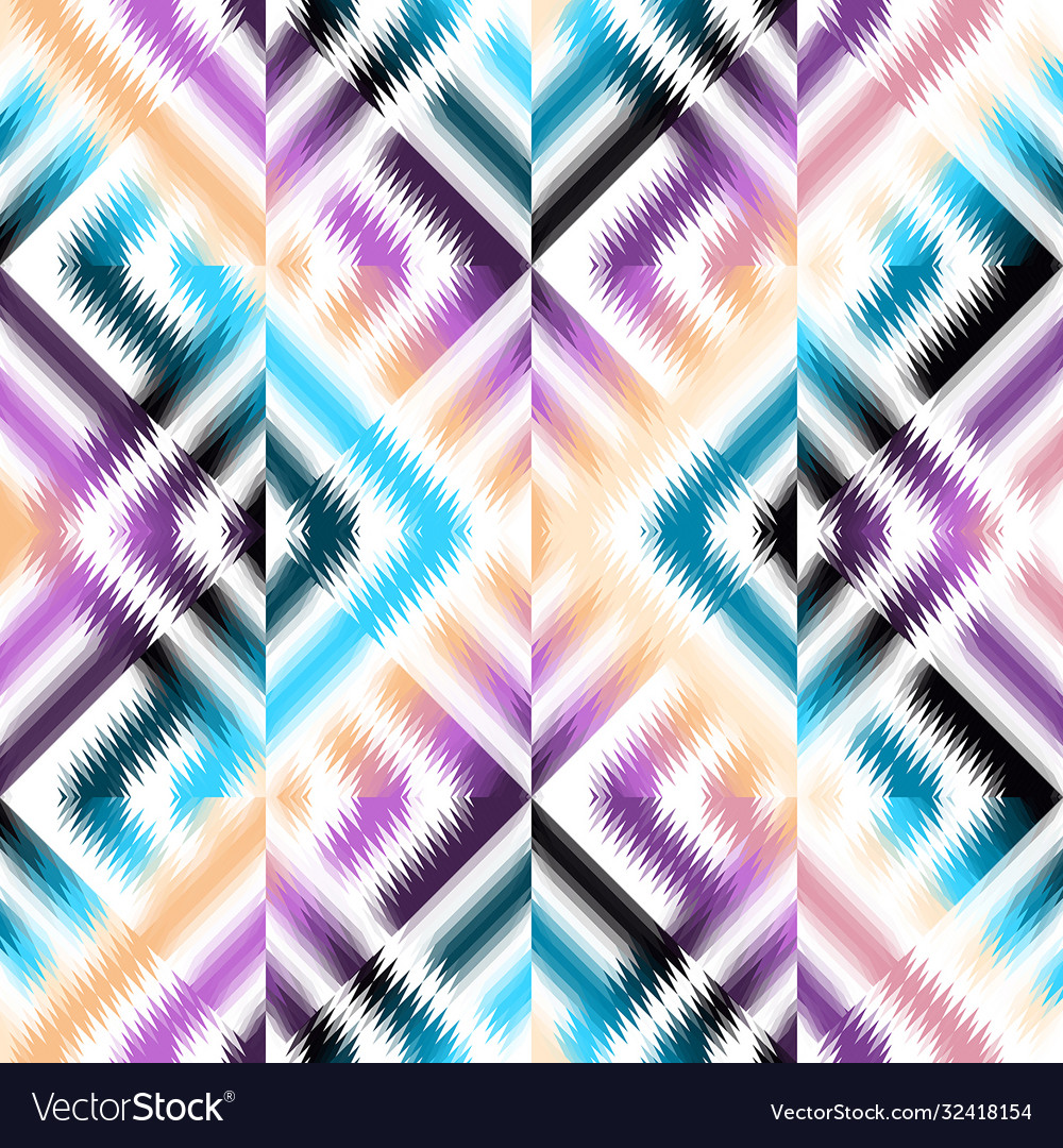 Seamless pattern background a triangles vector image Seamless pattern background a triangles