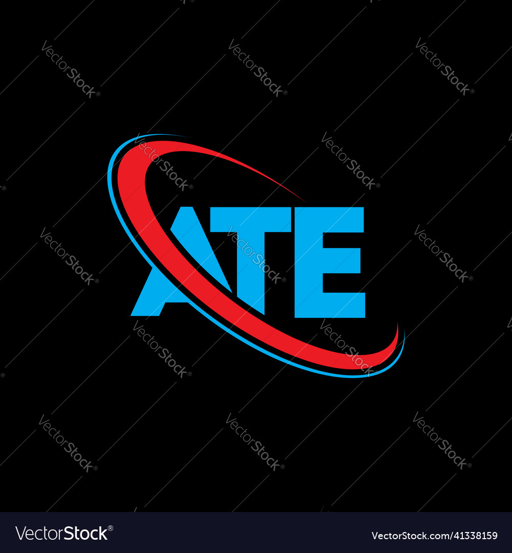 Ate logo letter design