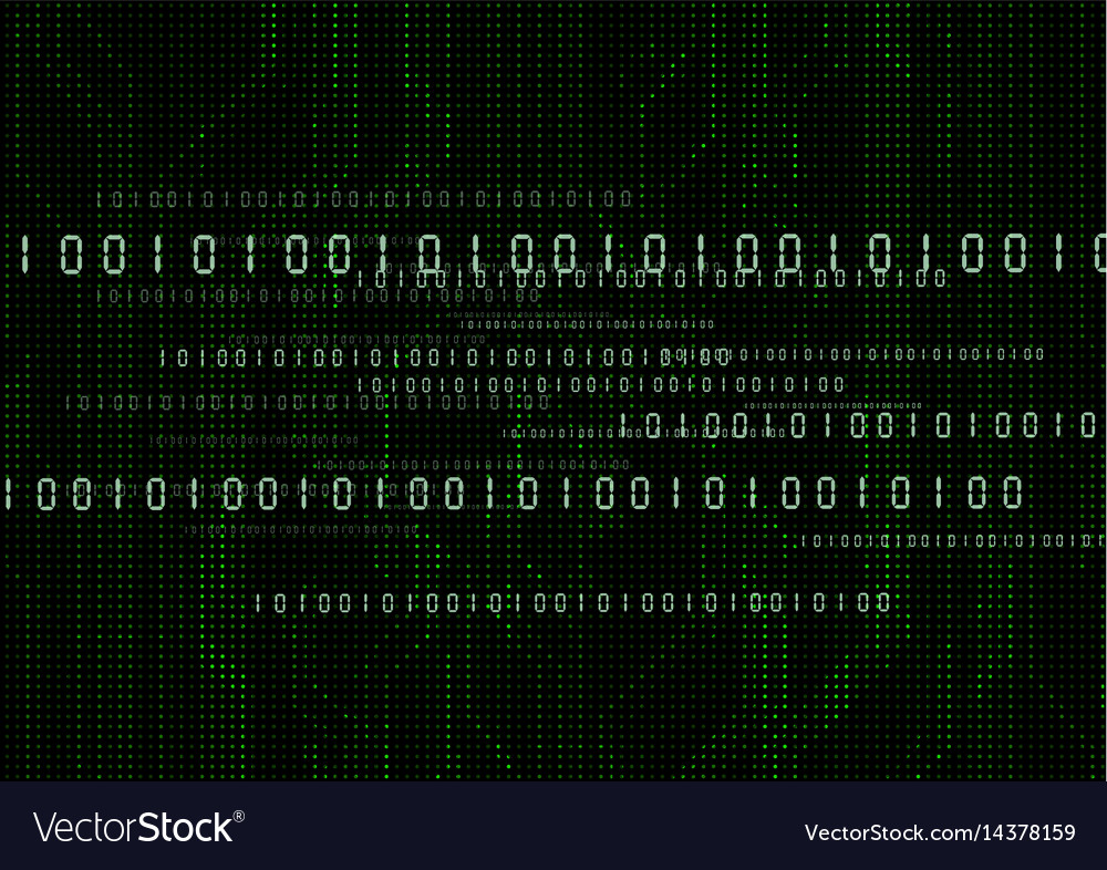 Digital Number Background