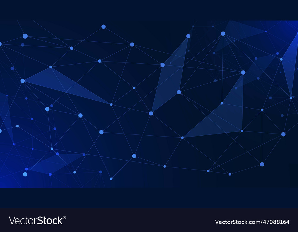 Abstract plexus geometric background vector image Abstract plexus geometric background