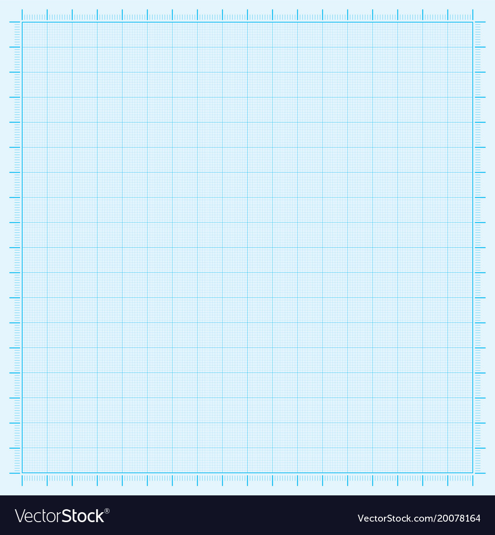 Blue graph paper coordinate grid squar