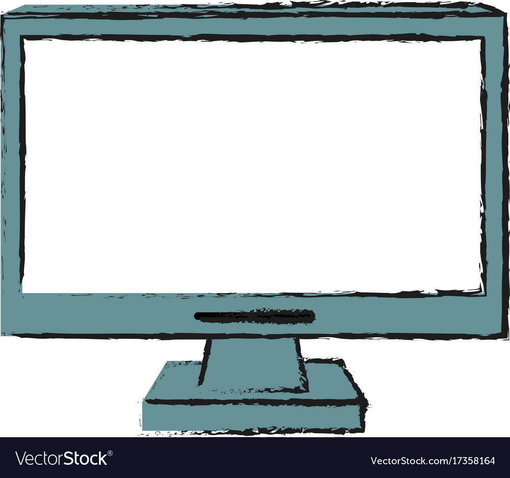 Computer monitor icon image