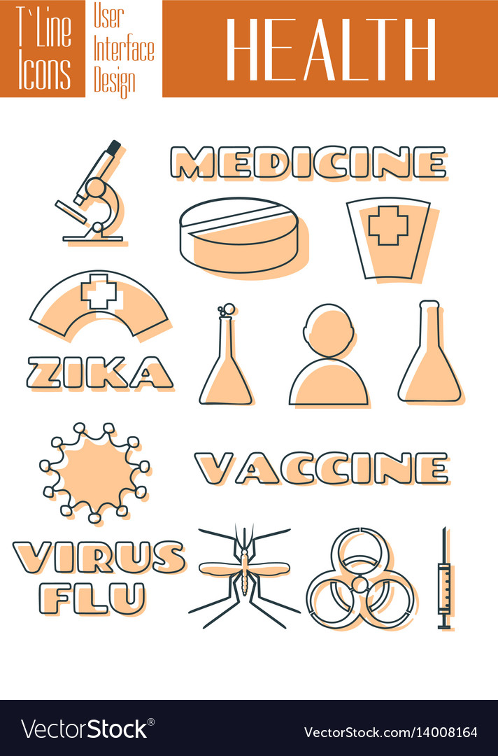 Outline icons for web and mobile