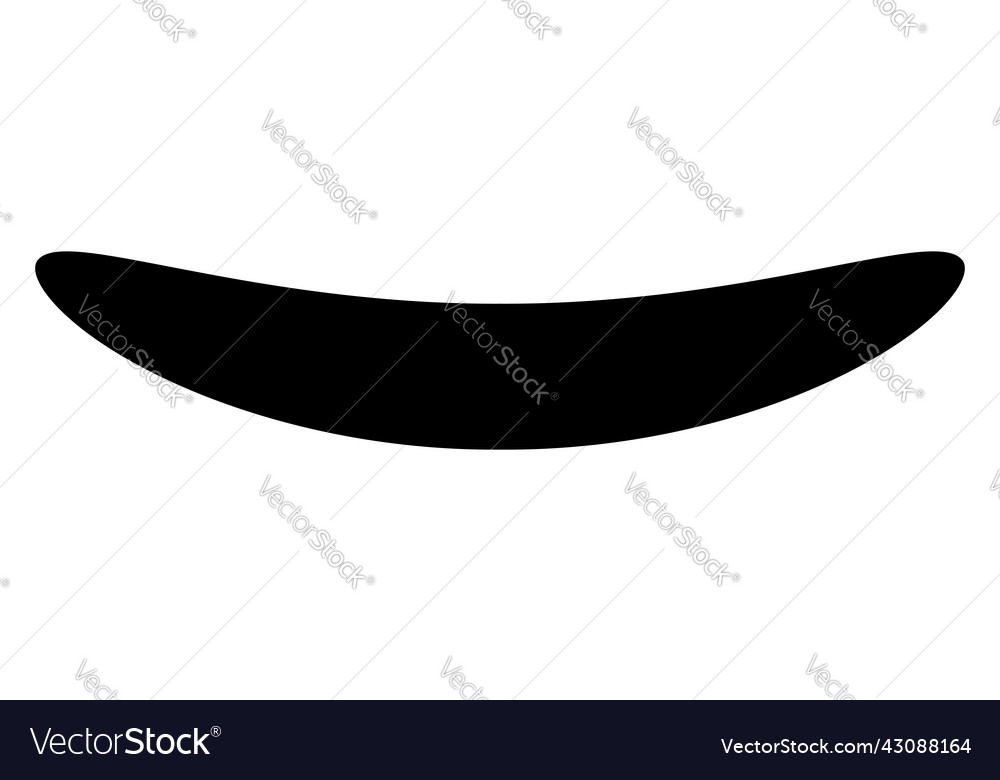 Simple abstract distorted deformed geometric shape vector image Simple abstract distorted deformed geometric shape