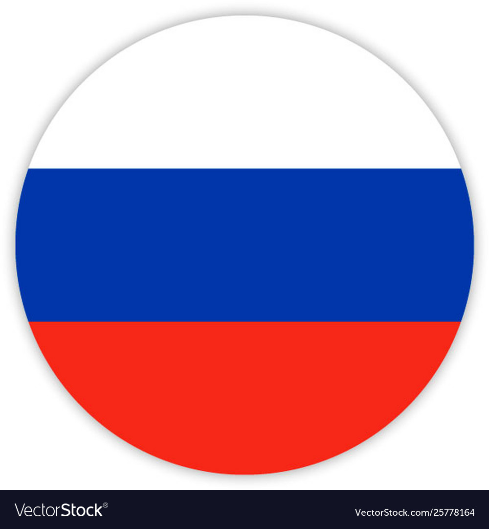 Simple round flag