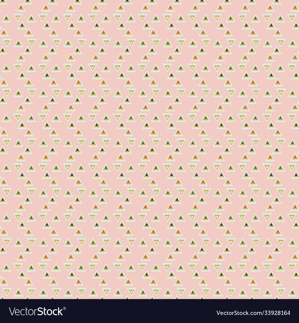 Simple triangles seamless abstract pattern