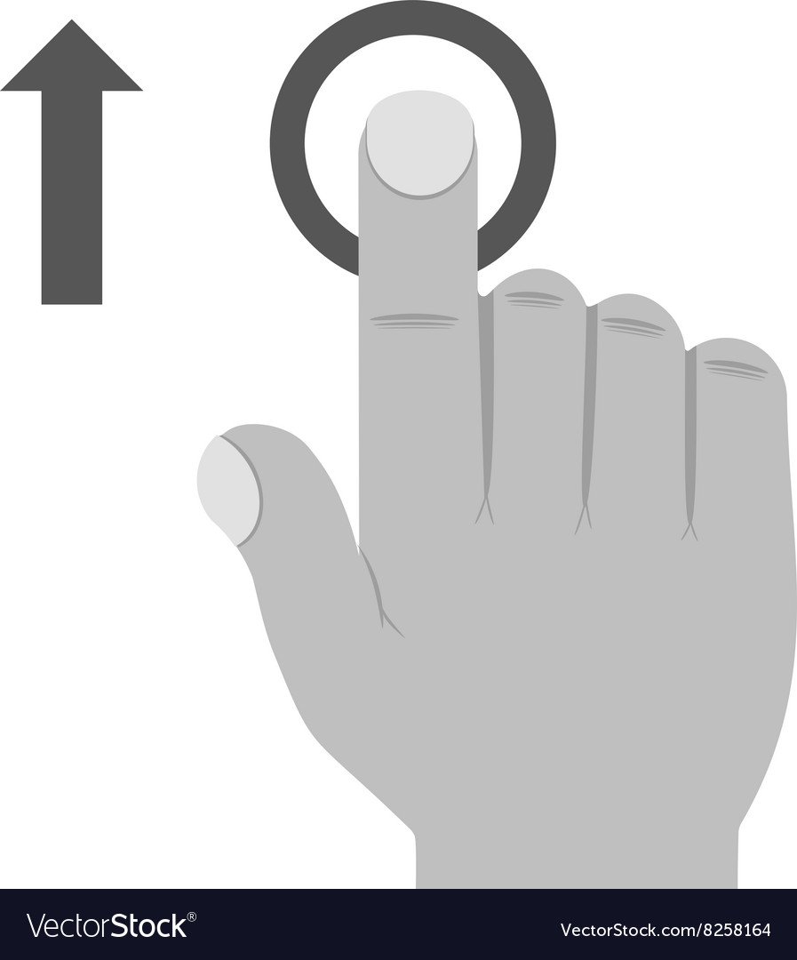 Tap and move up