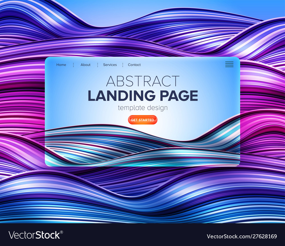 Abstract distorted stripe background Royalty Free Vector