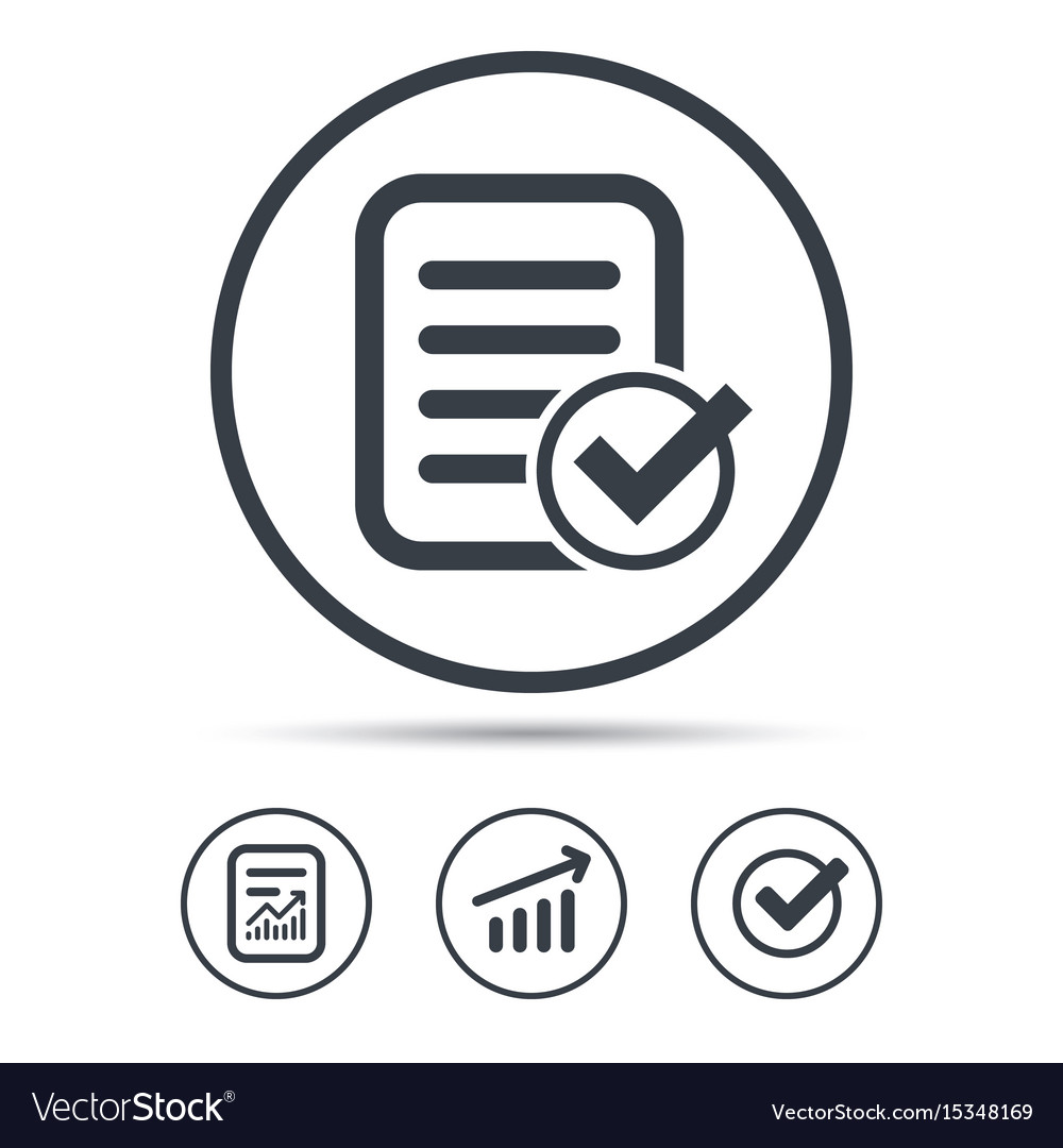 File selected icon document page with check