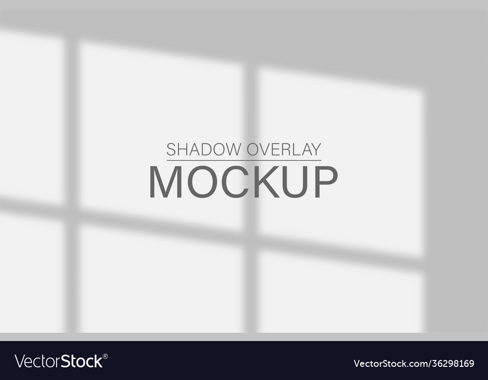 Shadow overlay effect transparent shadows from