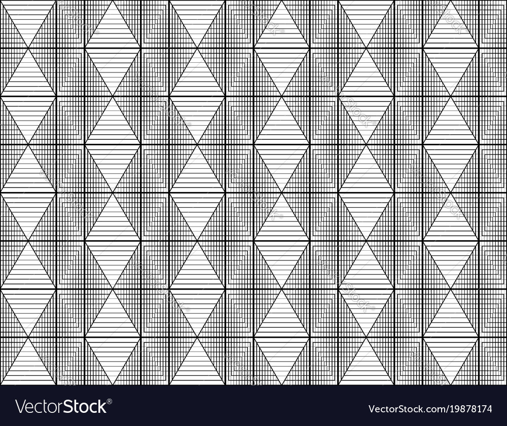 Design seamless monochrome grid pattern
