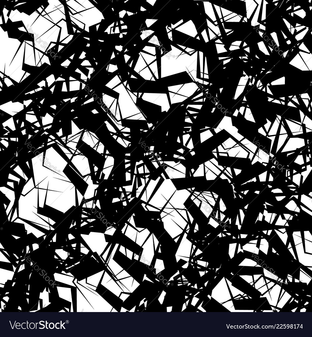 entangled squiggly lines chaotic abstract vector image