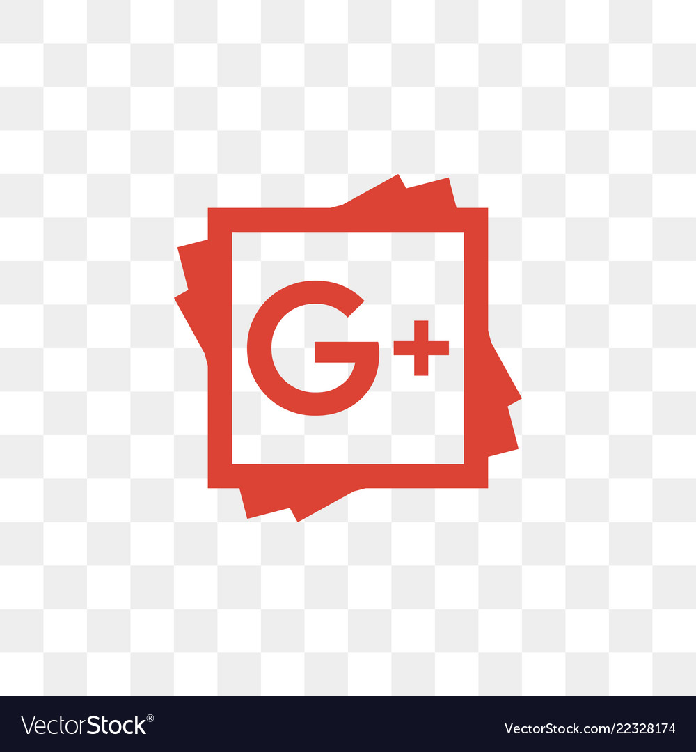 Google plus social media icon design template